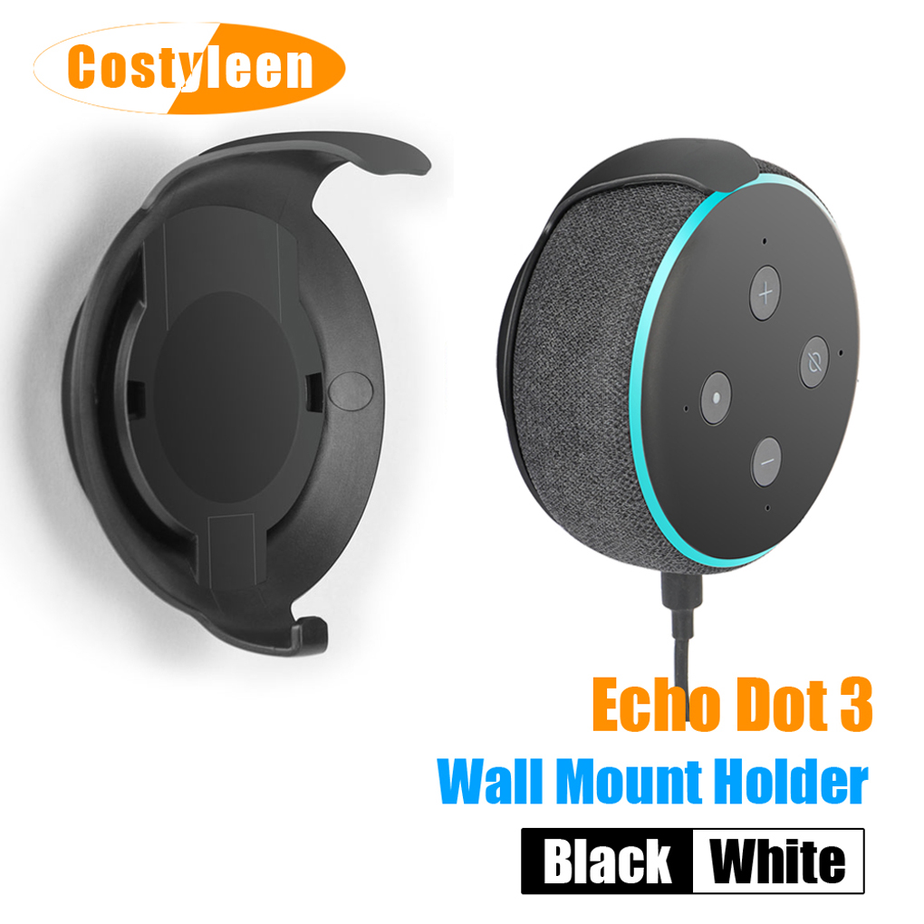 Amazon Speaker Echo Pop - حامل إدارة الحبل على الحائط لـ