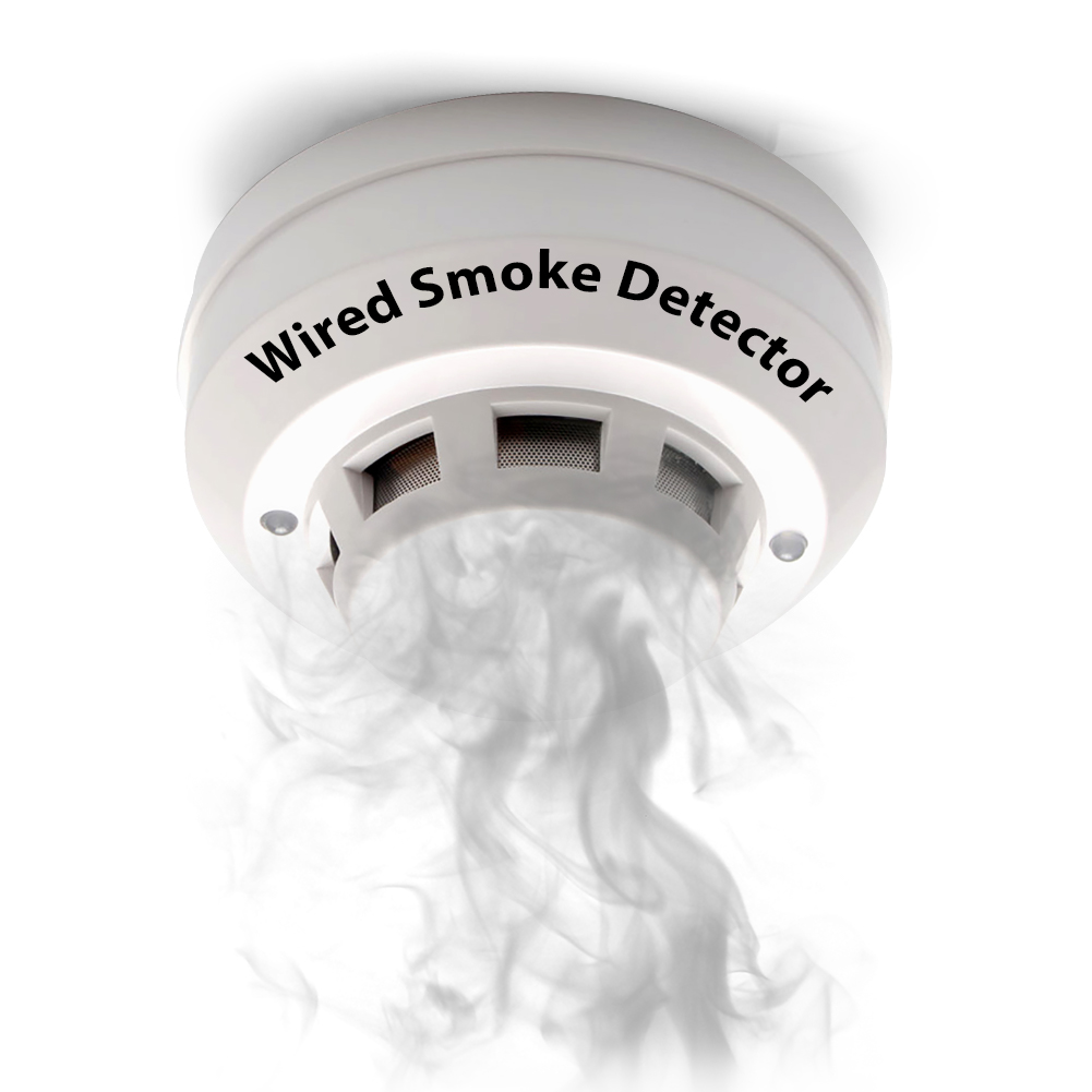 Smoke Detector Interconnected - 12 فولت الجهد السلكية الدخان تسرب