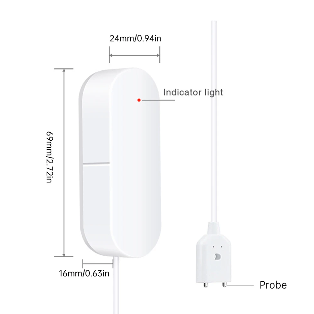 جهاز استشعار تسرب المياه الذكي - مراجعة Water Alarm Sensor وسعره