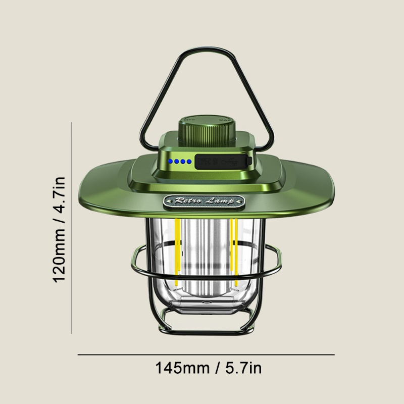 فانوس تخييم LED عتيق الطراز مق - مراجعة Power Outage Light وسعره