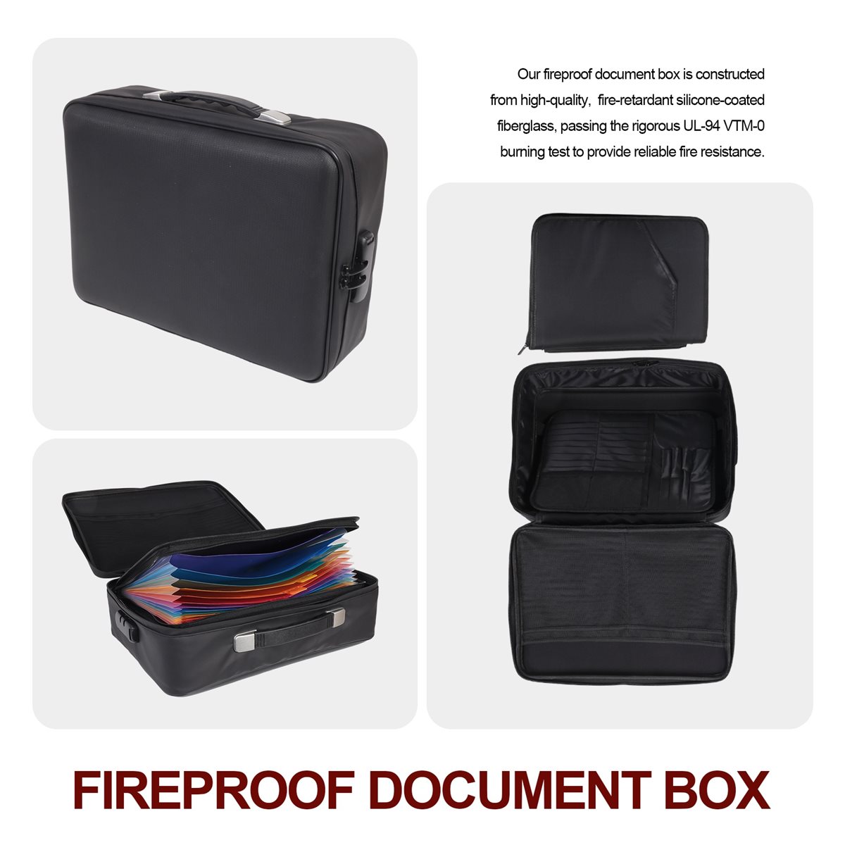 صندوق وثائق مقاوم للحريق 82832 - مراجعة Fire Safe Document وسعره