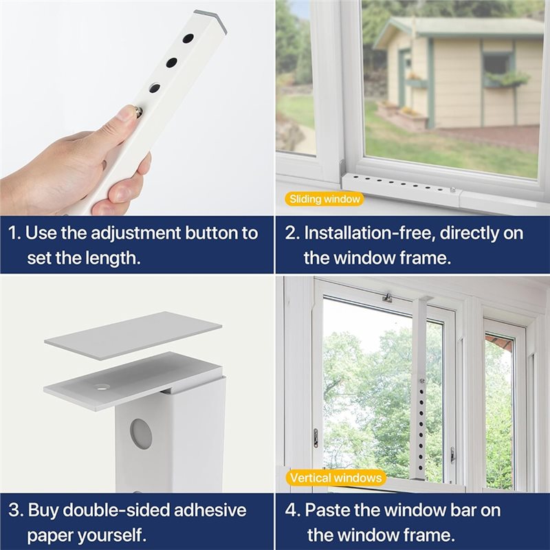 T19C قطعتان من قضبان قفل النوا - مراجعة Window Lock Bar وسعره