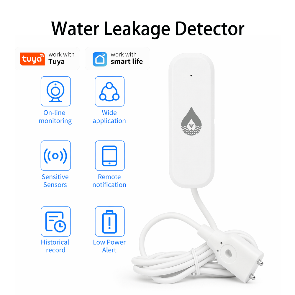 جهاز إنذار تسرب المياه واي فاي - مراجعة Water Alarm Sensor وسعره