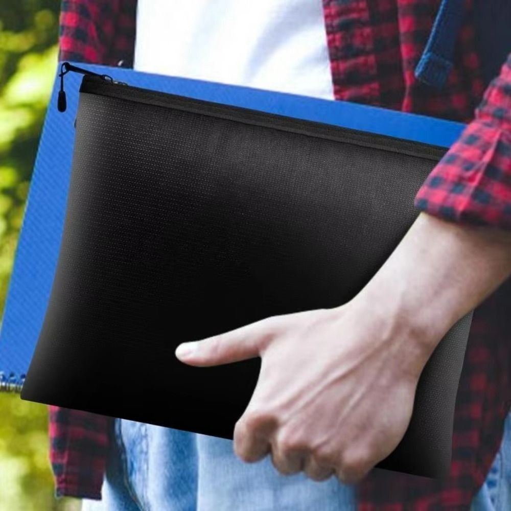 حقيبة مستندات مقاومة للحرارة ا - مراجعة Fire Safe Document وسعره