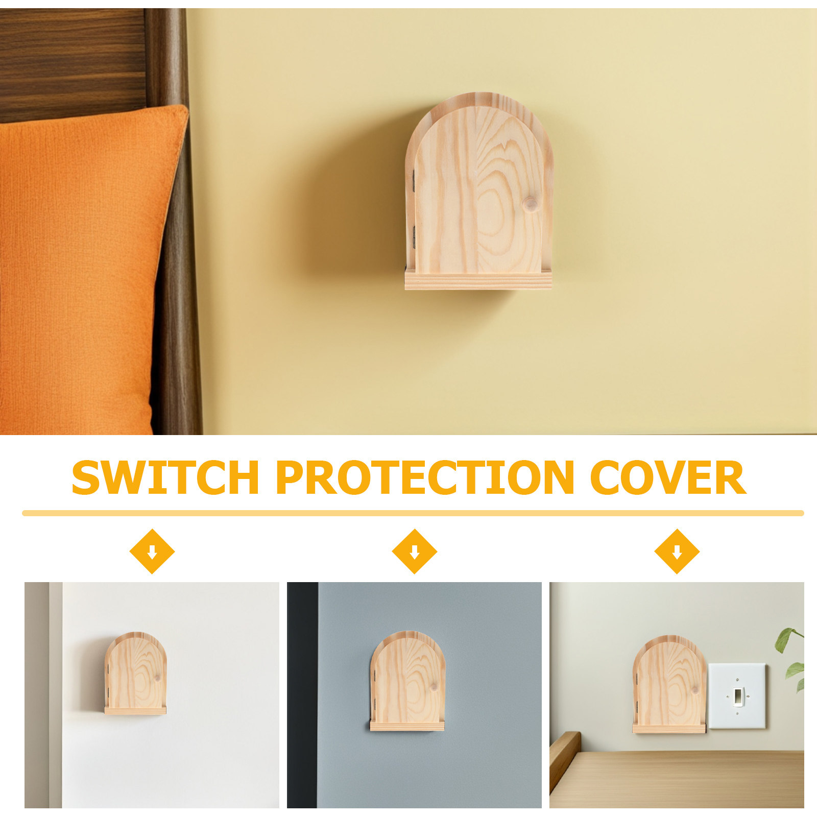 غطاء مأخذ كهربائي خشبي على شكل - مراجعة Outlet Cover Baby وسعره