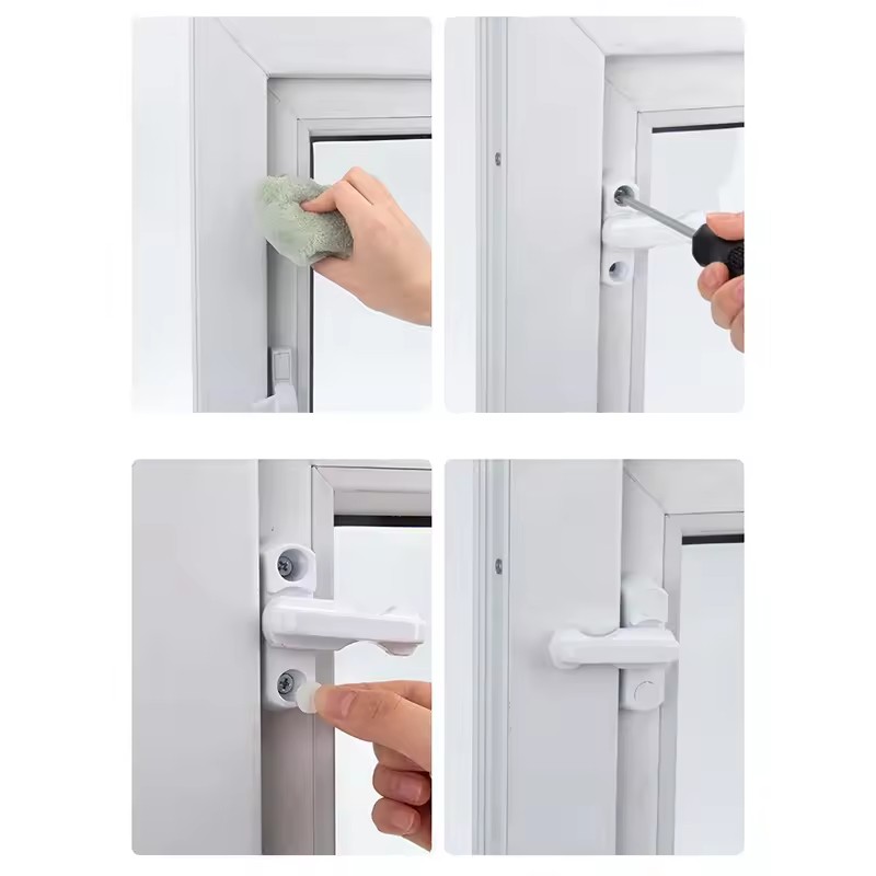 قفل أمان عملي للنوافذ والأبواب - مراجعة Window Lock Bar وسعره