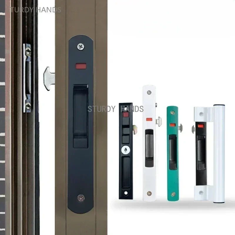 مجموعة من أقفال الأبواب والنوا - مراجعة Window Lock Bar وسعره