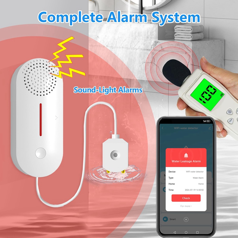 جهاز إنذار للكشف عن تسرب الميا - مراجعة Water Alarm Sensor وسعره
