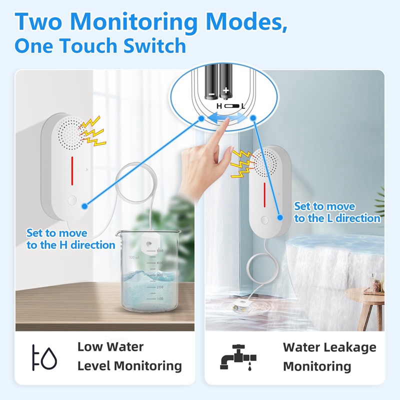 جهاز إنذار للكشف عن تسرب الميا - مراجعة Water Alarm Sensor وسعره