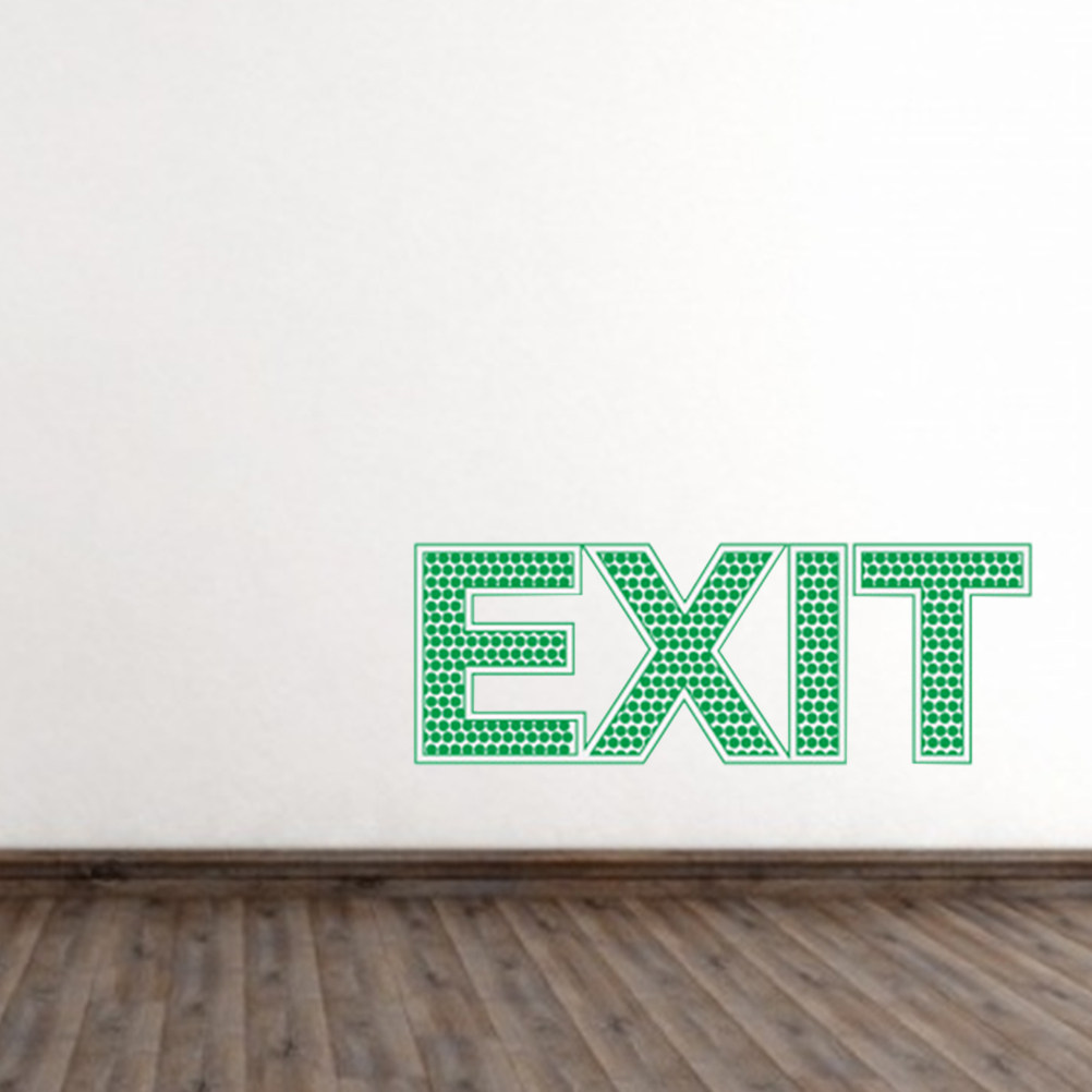 ملصق أمان للخروج من الحائط، مض - مراجعة Emergency Exit Sign وسعره