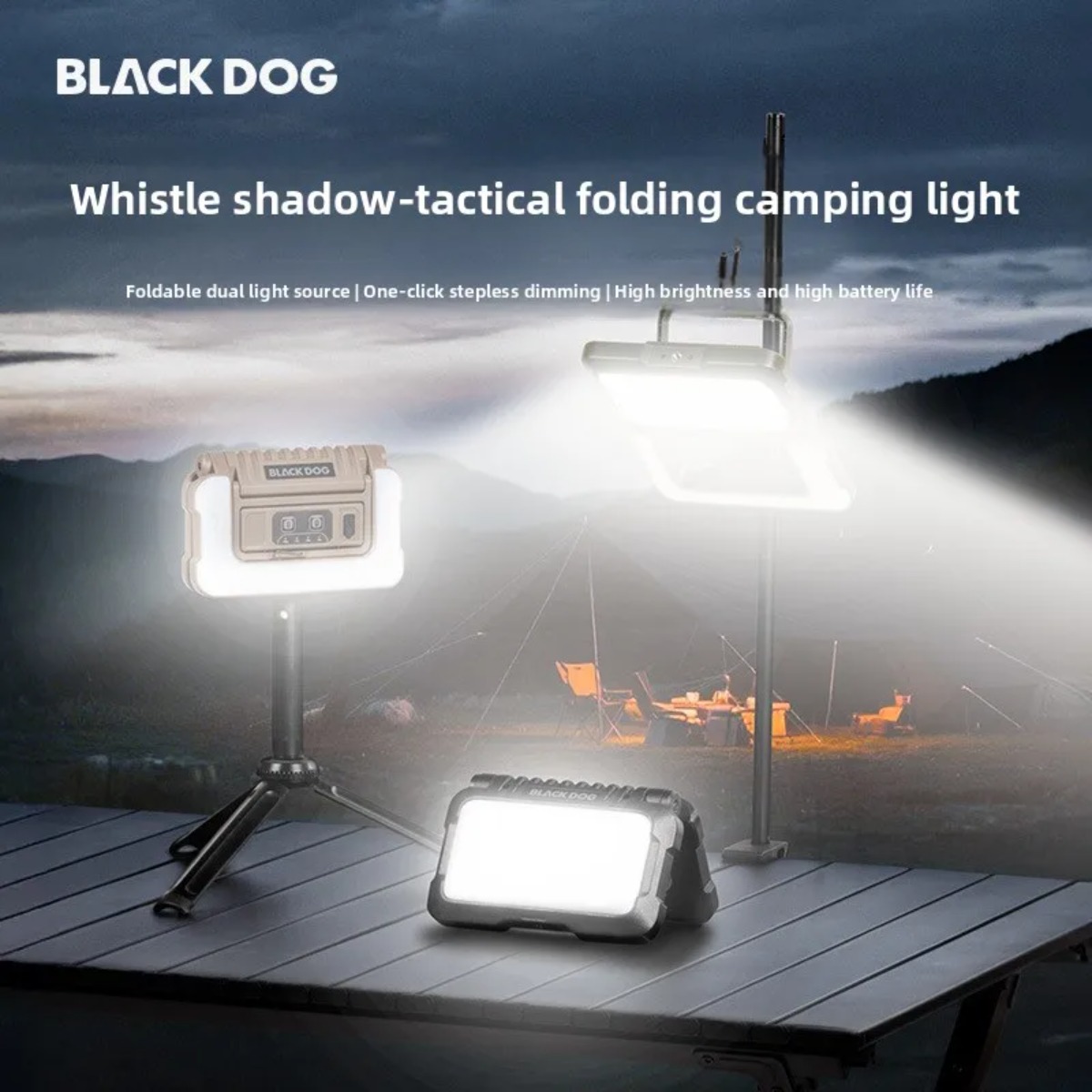 بلاك دوج التخييم في الهواء الط - مراجعة Power Outage Light وسعره