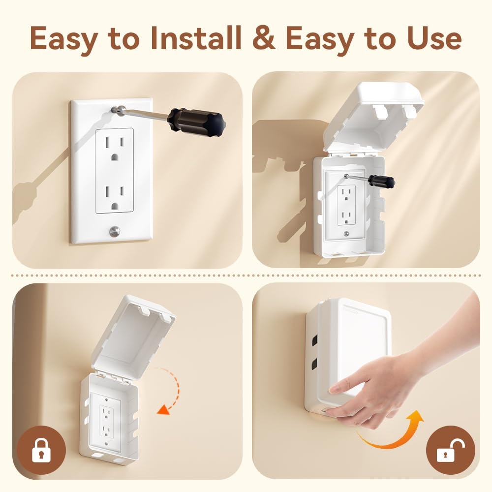 غطاء حماية للأطفال لمقابس الكه - مراجعة Outlet Cover Baby وسعره