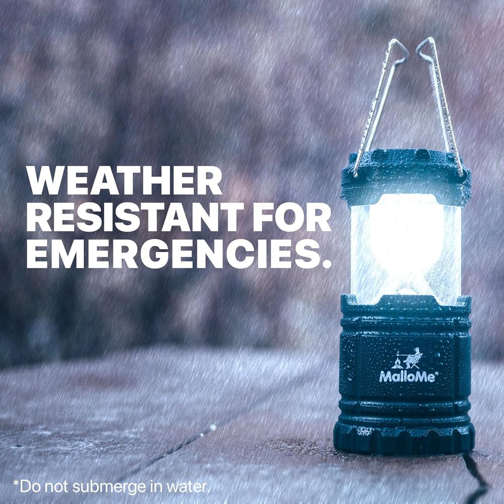 فوانيس تخييم LED متعددة الألوا - مراجعة Power Outage Light وسعره