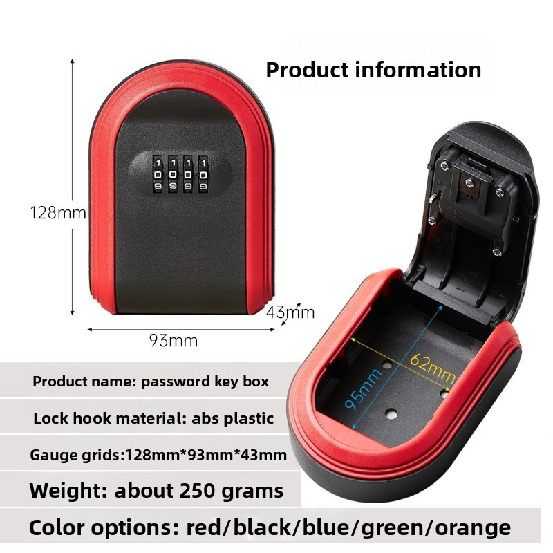 صندوق مفاتيح بلاستيكي مع قفل ب - مراجعة Lockbox Key Secure وسعره