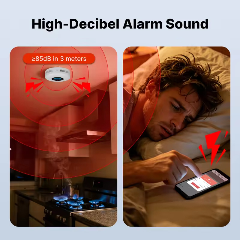جهاز MOES Tuya ZigBee للكشف عن - مراجعة Co Detector Plug وسعره